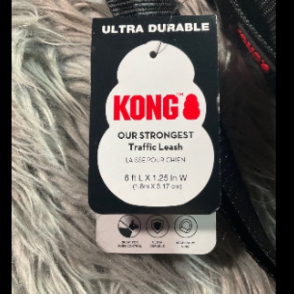 (L) Kong Tactical Vest Harness with Leash and Collar NWT (BLK) - Picture 4 of 12